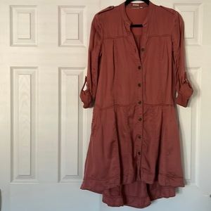Anthropology shirt dress